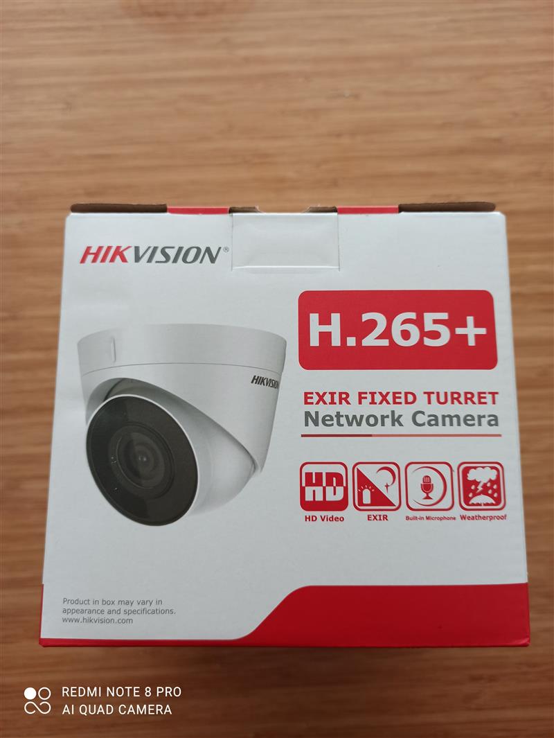 Hikvision 2MP IP IR Turret Kamera Dahili Mikrofon