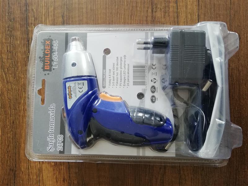 BUILDEX LY504-480 ŞARJLI TORNAVİDA