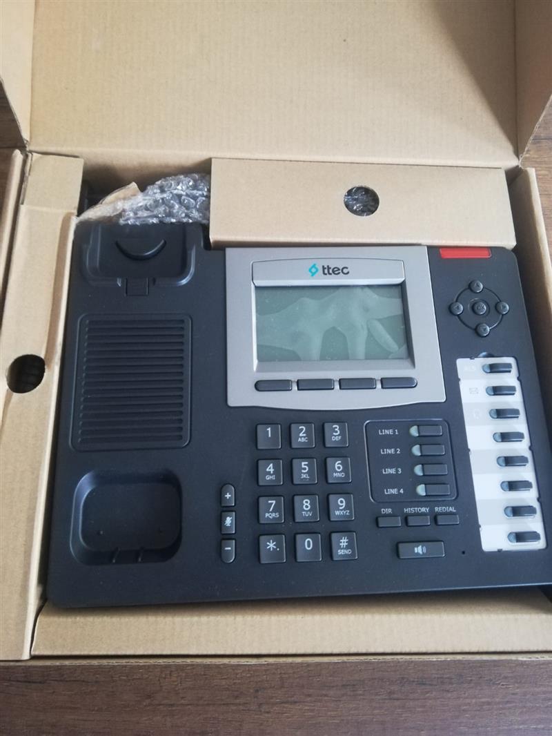 Ttec F62P PoE IP Telefon