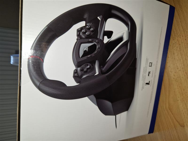 Hori RWA PS4-PS5, PC Uyumlu Direksiyon ve Pedal Seti