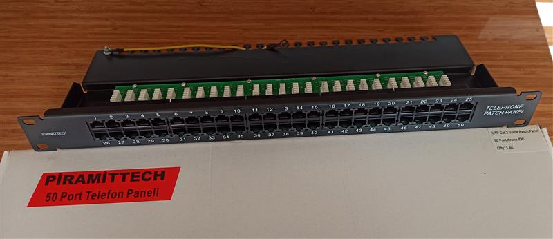 PRAMİTTECH 50 PORT TELEFON PANELİ